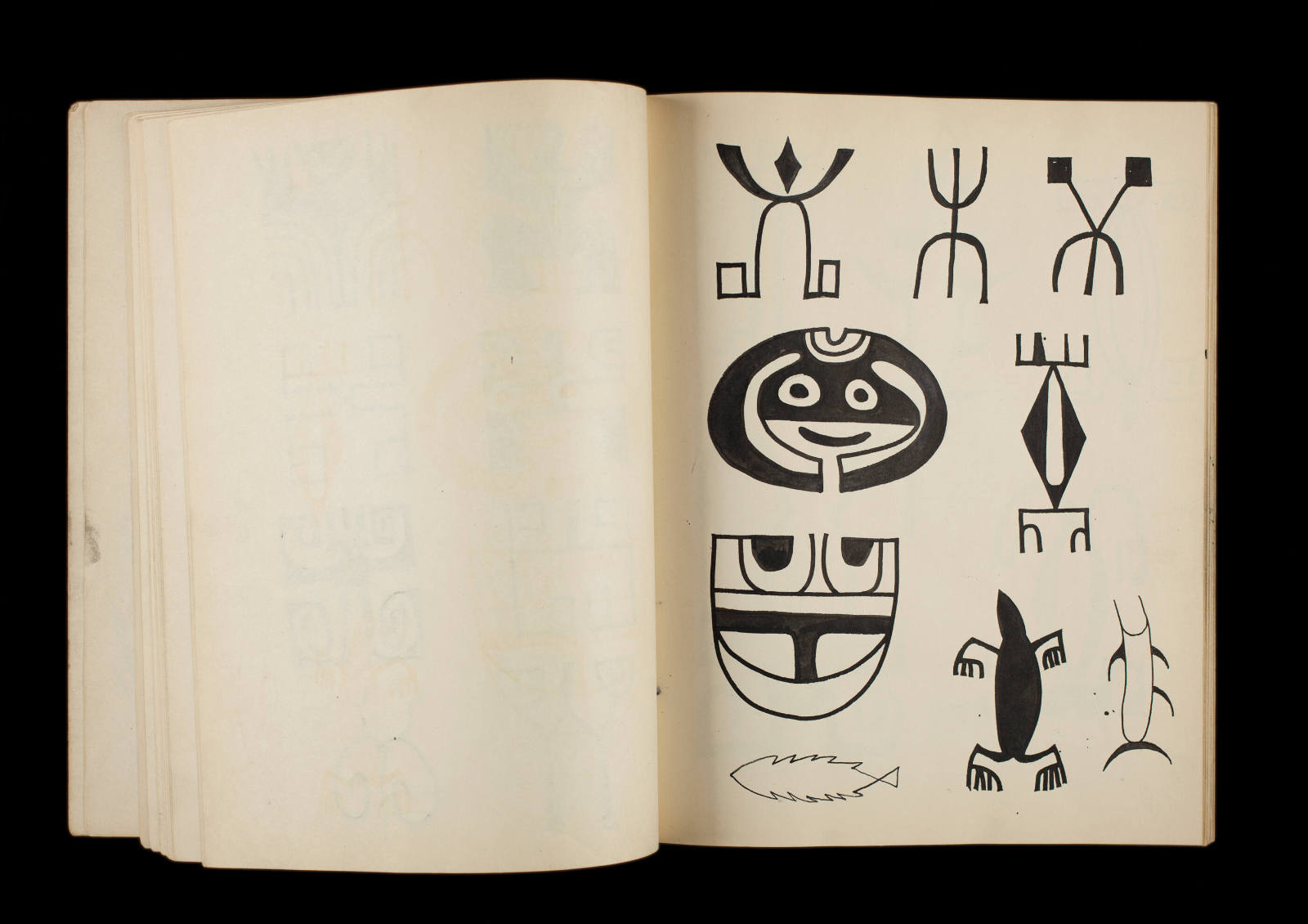 Designs--Pacific Ancient World--Chinese--Penn.Dutch--Persian [Sketchbook #2, Leaf 30]