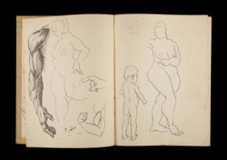 Art Institute, H. C. Westermann [Sketchbook #3, leaf 2]