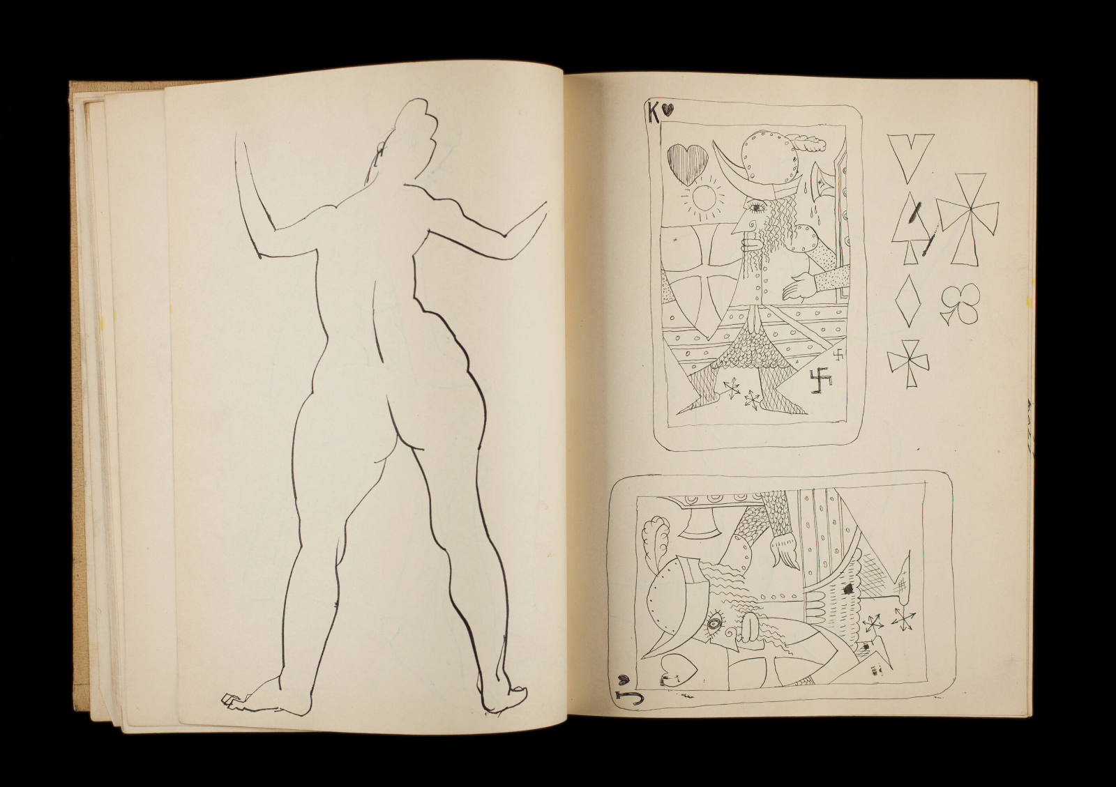 Art Institute, H. C. Westermann [Sketchbook #3, leaf 14]