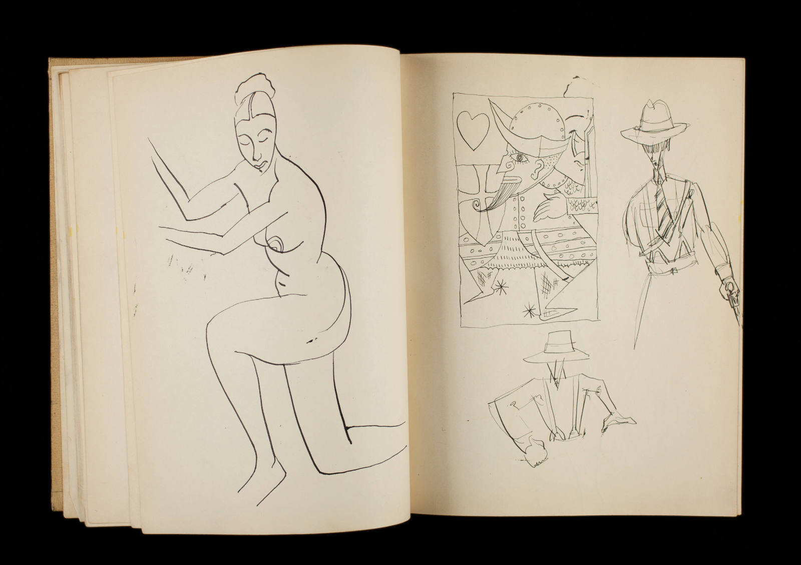 Art Institute, H. C. Westermann [Sketchbook #3, leaf 15]