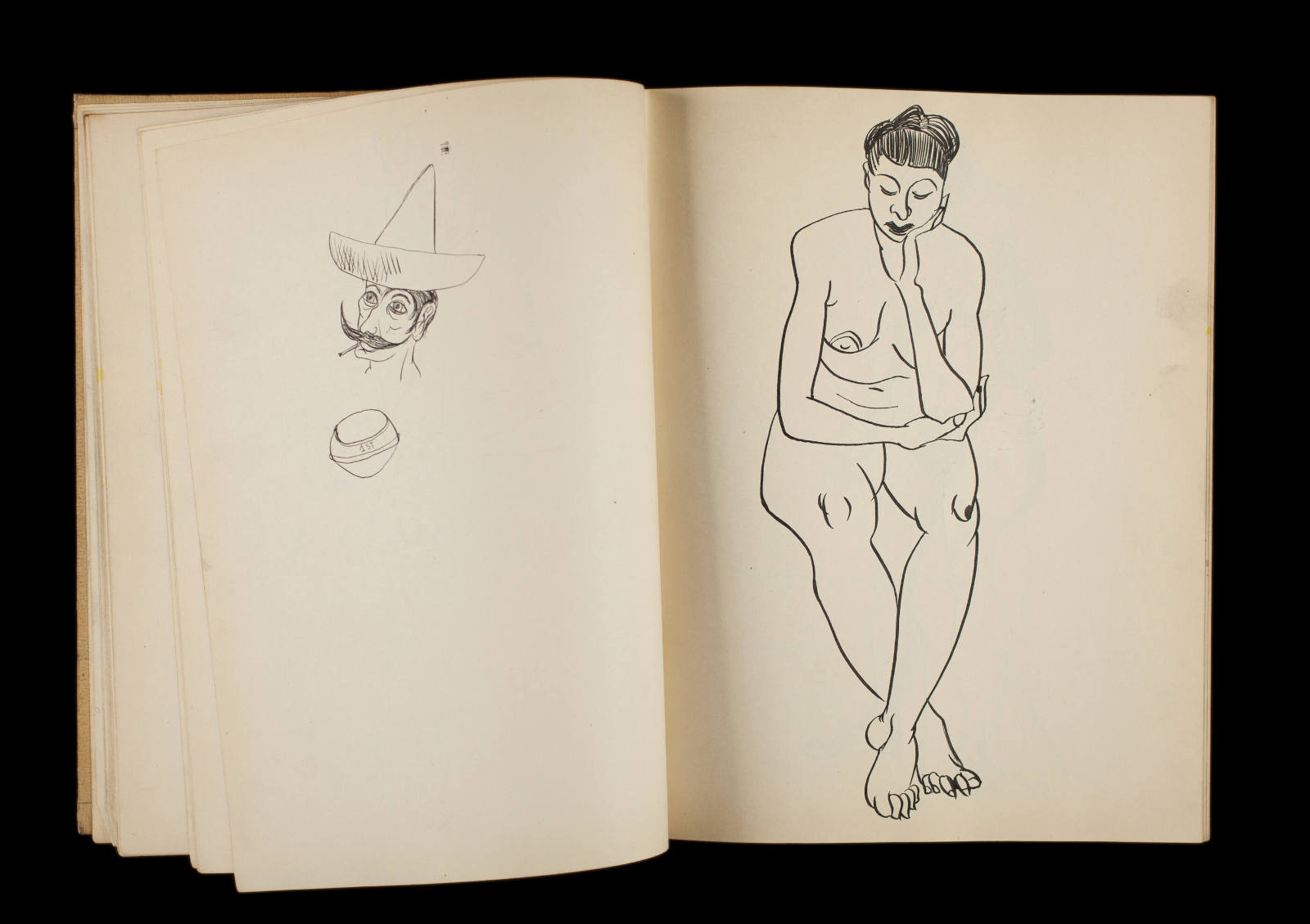 Art Institute, H. C. Westermann [Sketchbook #3, leaf 19]