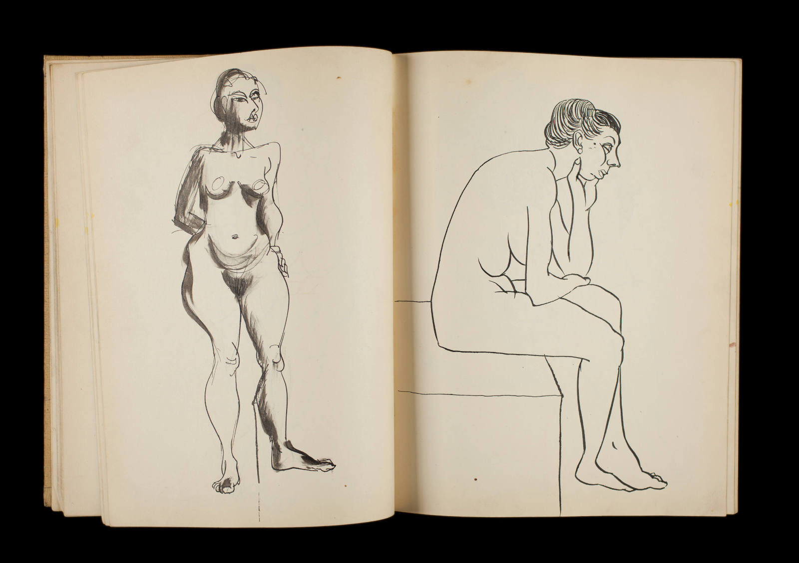 Art Institute, H. C. Westermann [Sketchbook #3, leaf 20]