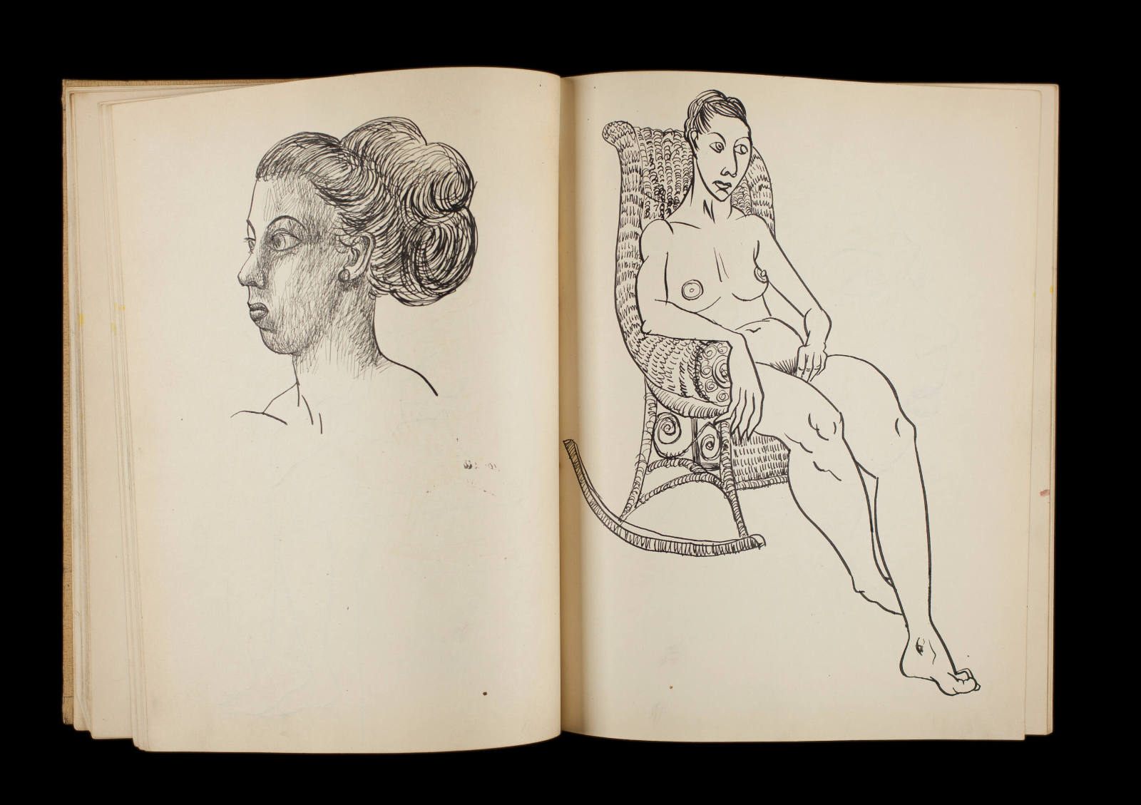 Art Institute, H. C. Westermann [Sketchbook #3, leaf 21]