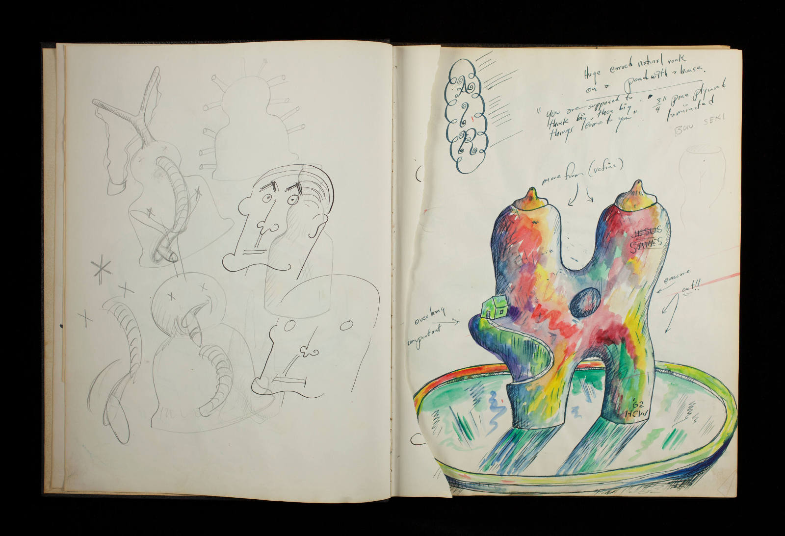 Sketchbook #7, Untitled [leaf 5]