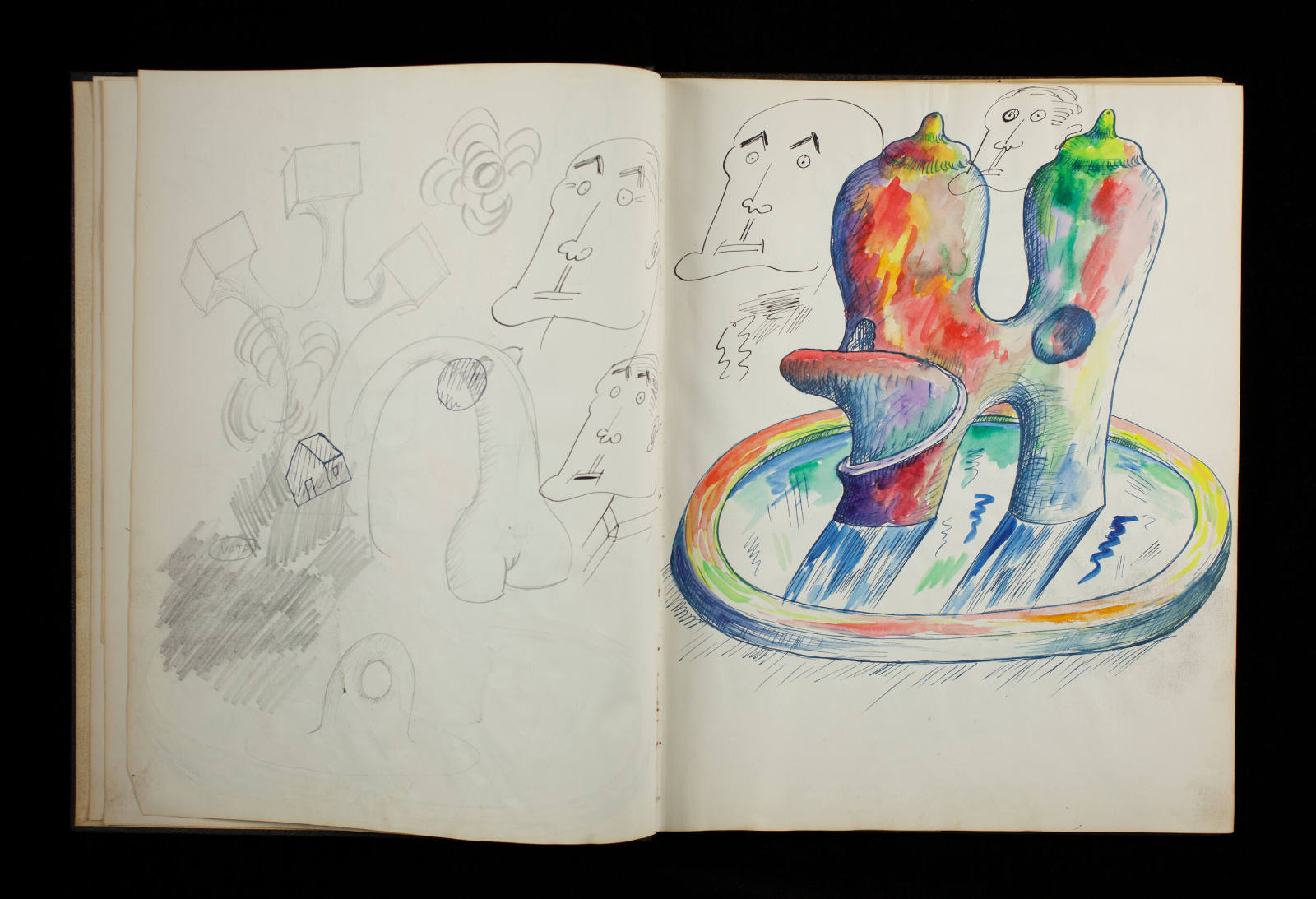 Sketchbook #7, Untitled [leaf 6]