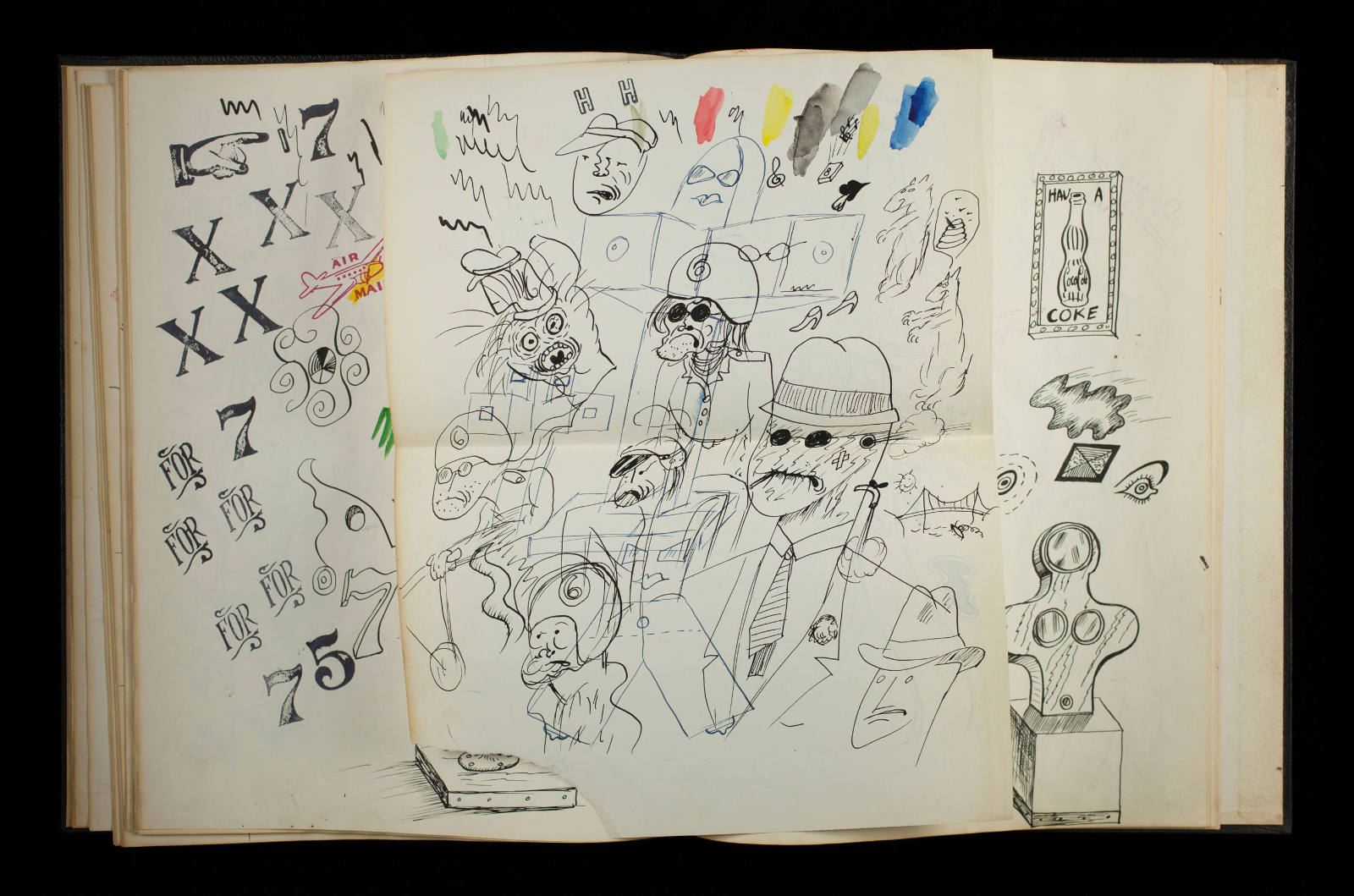 Sketchbook #7, Untitled [loose sheet]