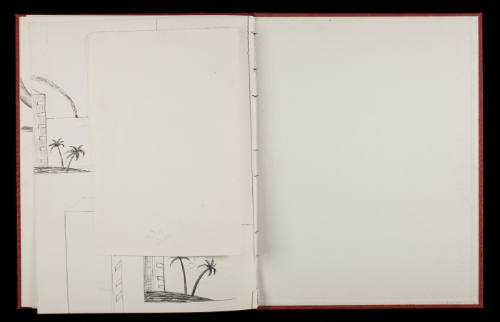 Sketchbook #16, Untitled [back cover]