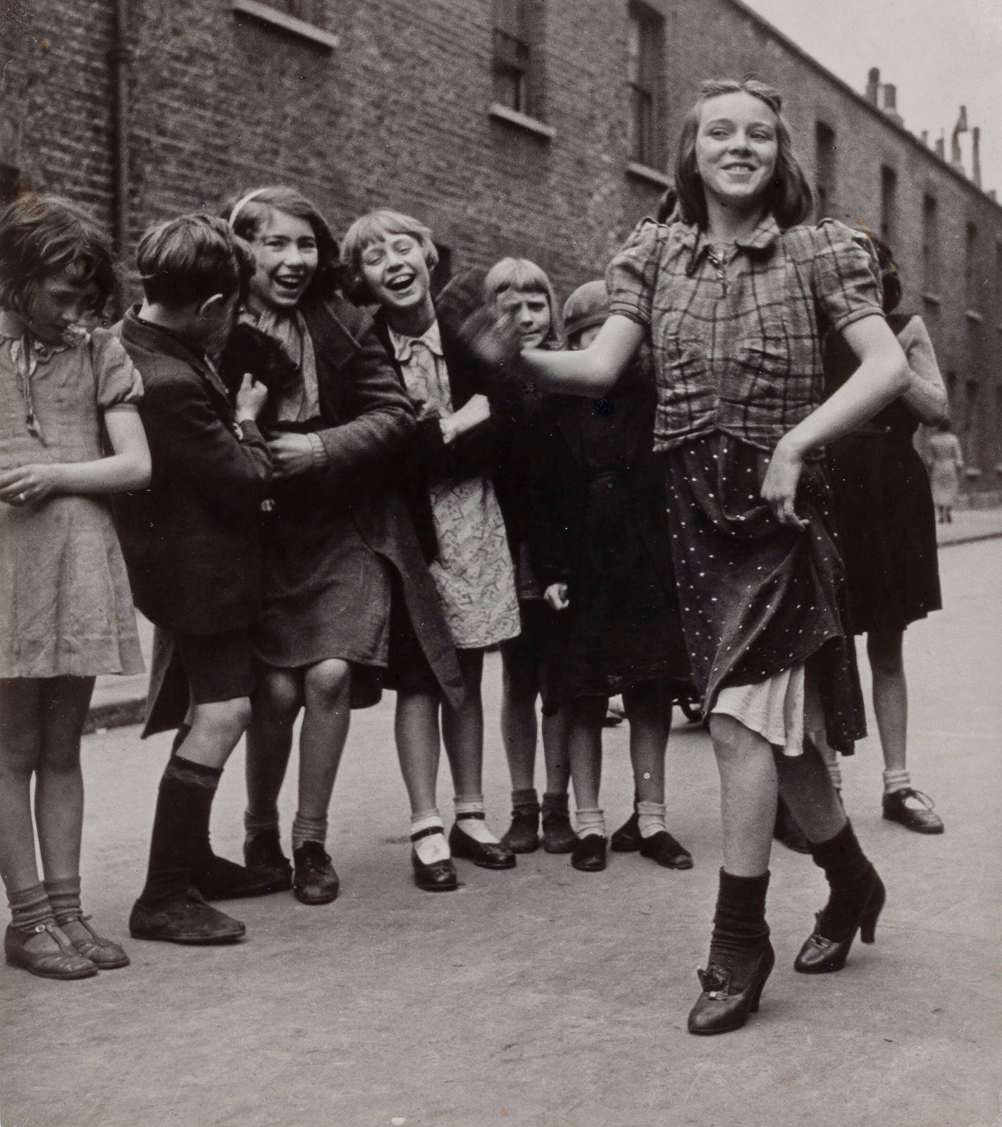 East End Girl Dancing the Lambeth Walk