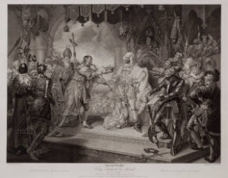 Boydell's Illustrations of Shakespeare, Vol. II: King Richard the Second, Act IV, Scene I (after M. Browne)