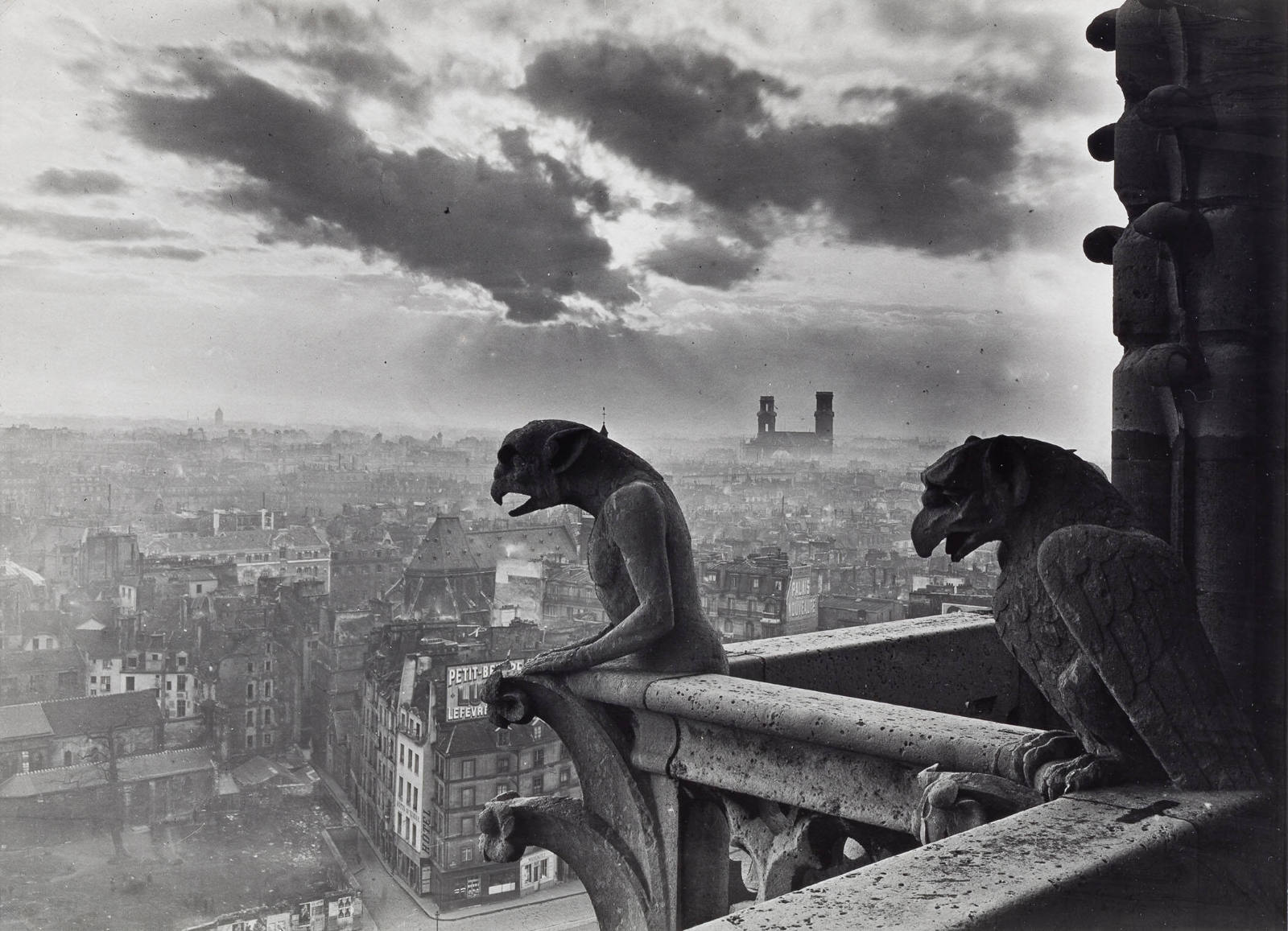 Gargoyle atop Notre Dame