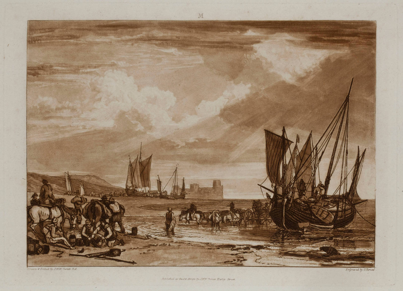 Scene on the French Coast