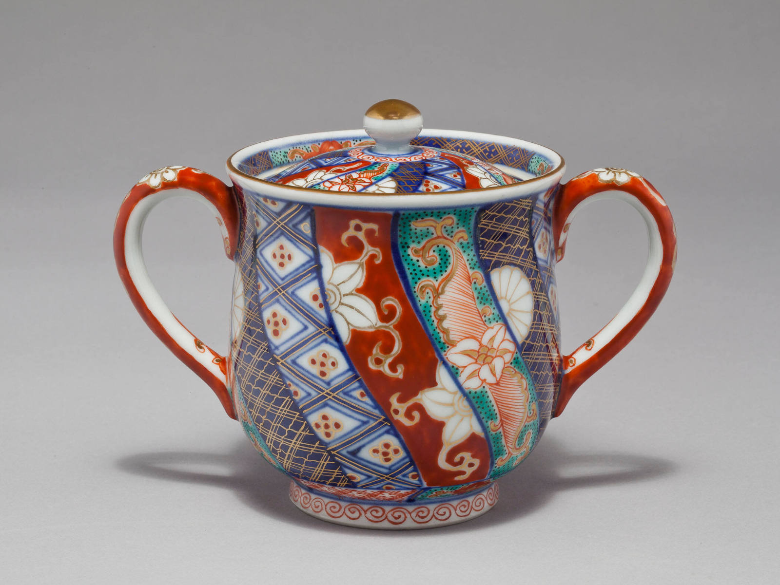 Imari Sugar Bowl with Lid