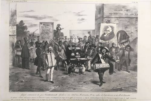 Grand Enterrement du gros Constitutionnel (Grand Burial of the Large Constitutional)