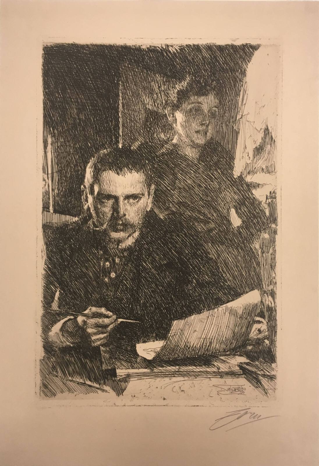 Zorn and his Wife