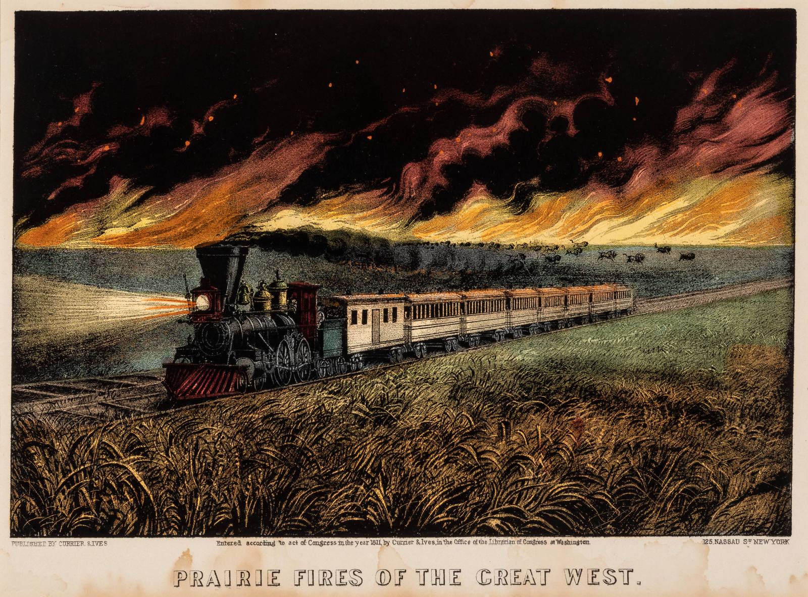 Prairie Fires of the Great West