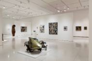 Installation view of Expanding Narratives: The Figure and The Ground at the Smart Museum of Art…