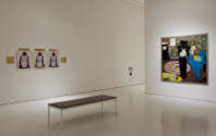 Installation view of Objects and Voices: A Collection of Stories at the Smart Museum of Art, Fe…