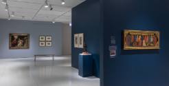 Installation view of Lust, Love and Loss in Renaissance Europe at the Smart Museum of Art, Apri…