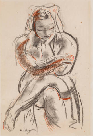 Seated Figure with Crossed Arms