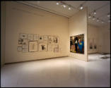 Installation view of Drawing as Process in Contemporary Art at the Smart Museum of Art, October…