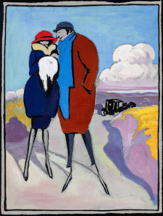 Untitled (Man and Woman in Road)