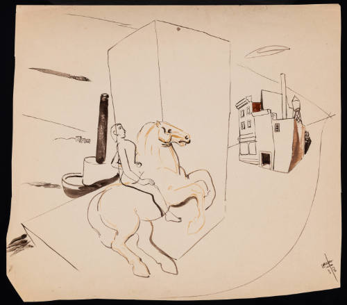 Untitled (man on horse)