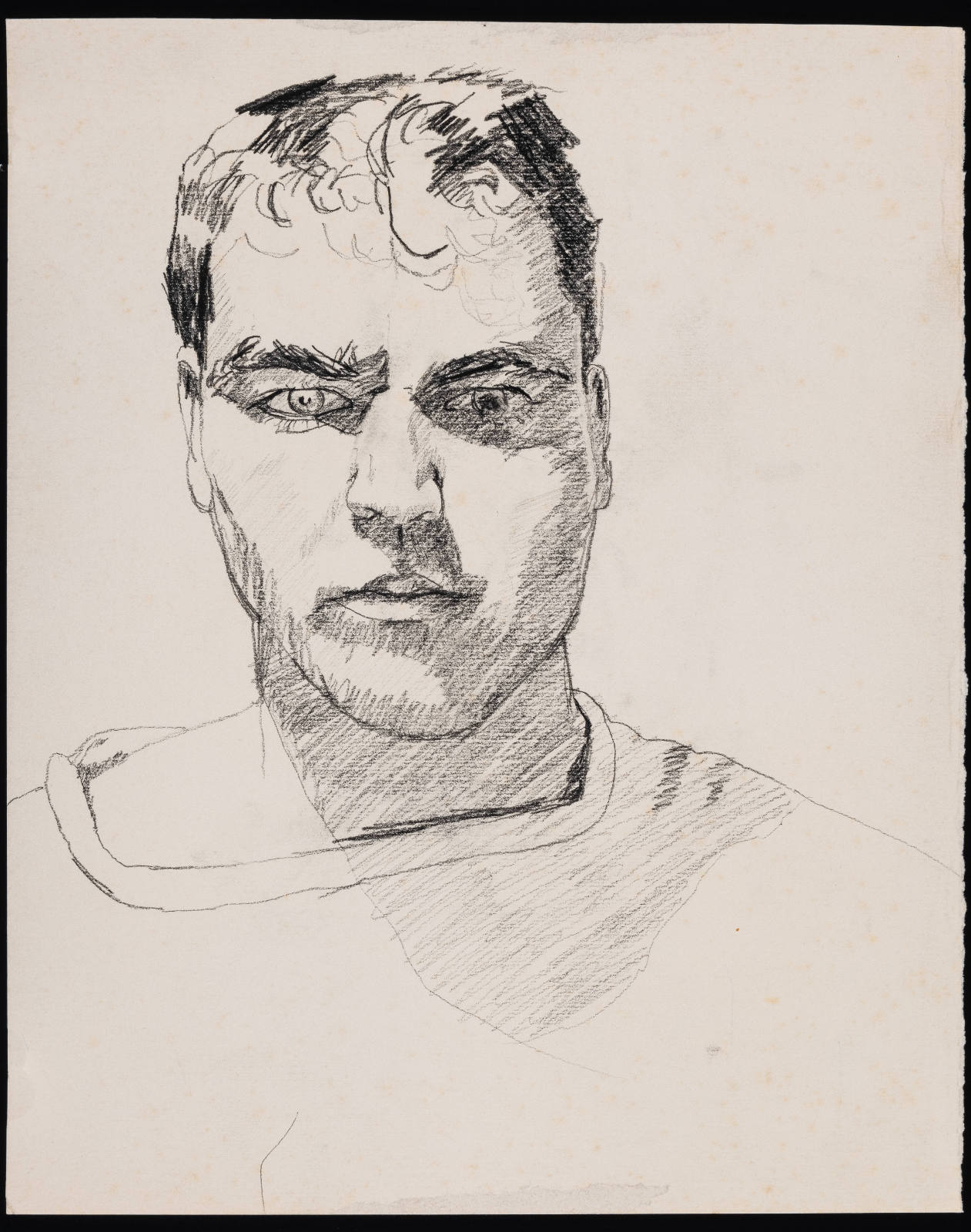 Untitled (male head)