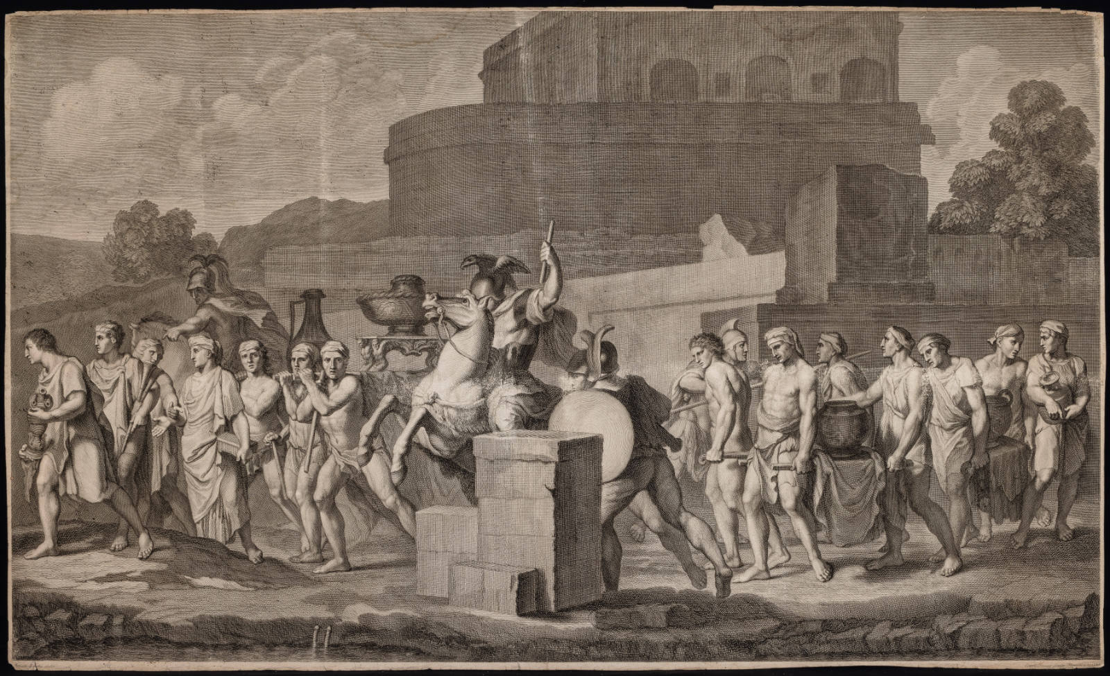 A Series of Eight Triumphal Scenes