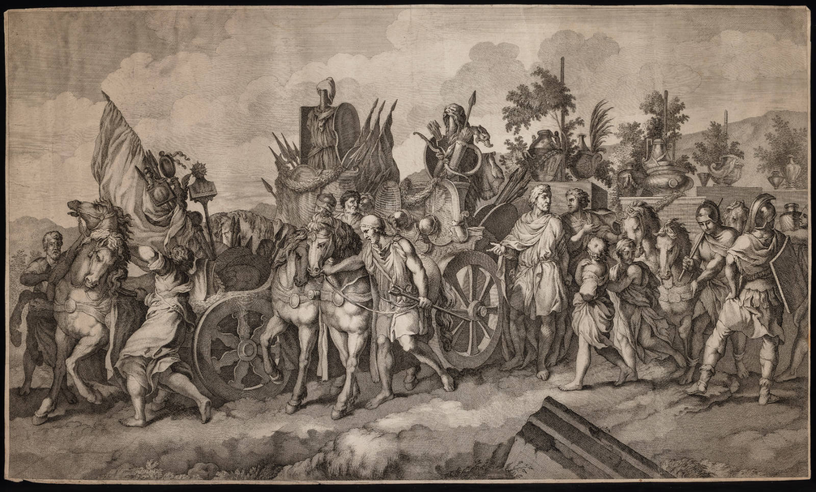 A Series of Eight Triumphal Scenes