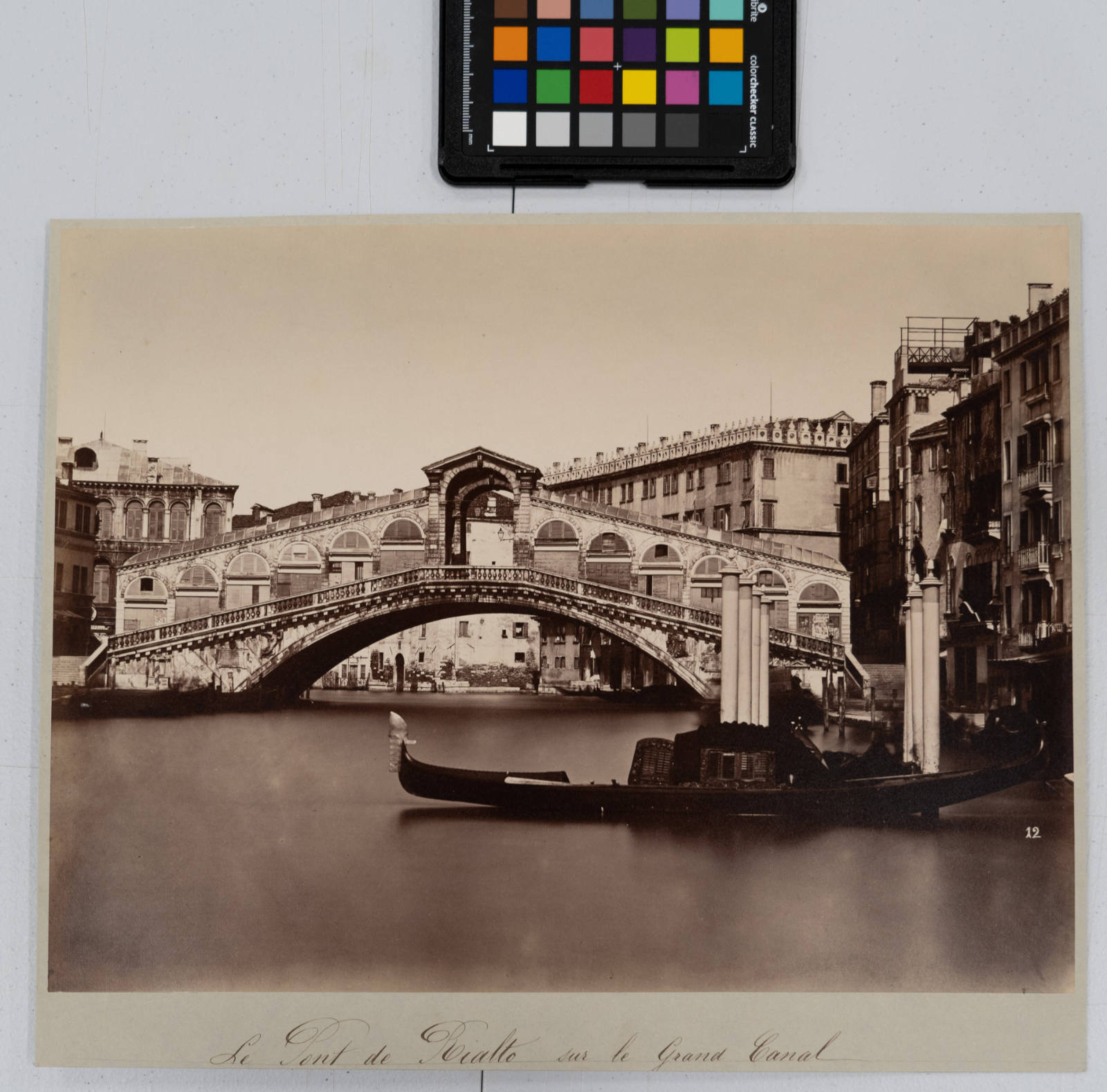 Le Pont de Rialto sur le Grand Canal (The Rialto Bridge over the Grand Canal), Venice