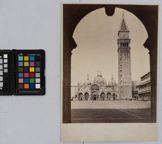 Place saint Marc, prise du Palais Royal (Saint Mark's Square, taken from the Royal Palace), Venice