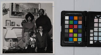 90 Chatham Ave. (Family of four in front of fireplace), Buffalo, NY