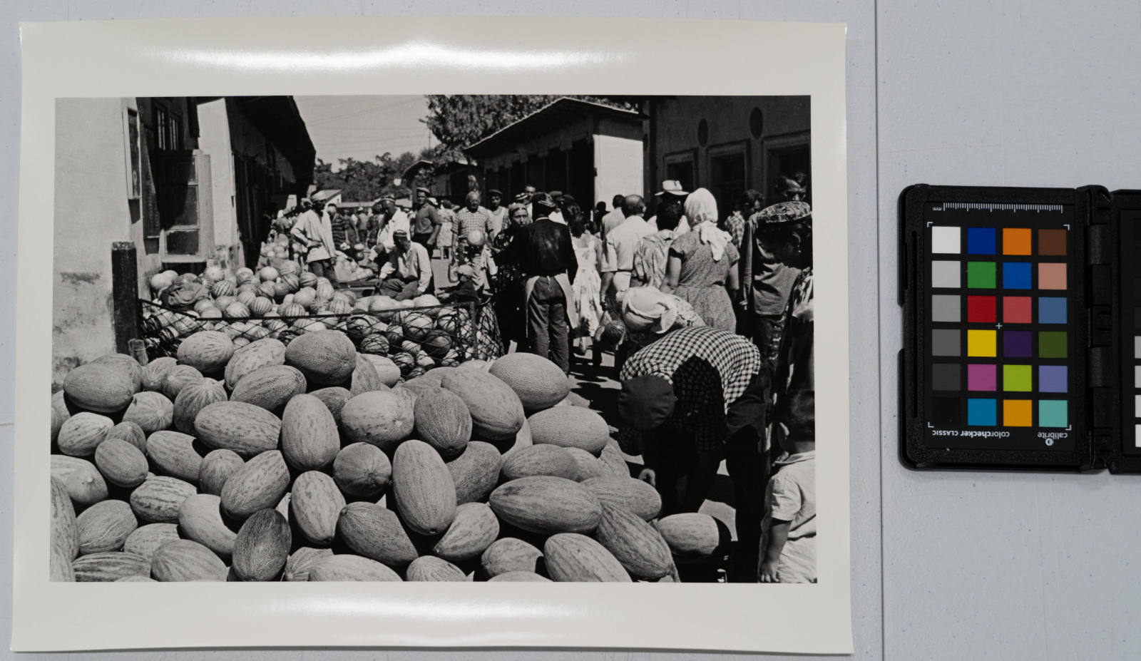 Watermelon market, Samarkand, Uzbekistan