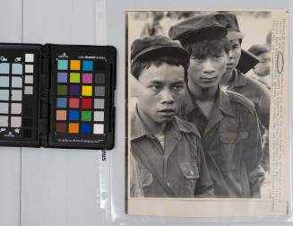 Playing The War Game: these are some of the young Pathet Lao soldiers who recently rallied to the Vientiane government in Khammuonne Province, Nong Leng, Laos, during a revolt against their Vietnamese advisers and troops. They had lived under North Vietnamese control since 1960, October 31, 1972