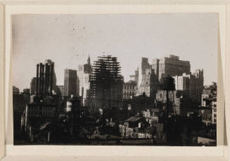 Untitled (Manhattan Skyline from Brooklyn Bridge)