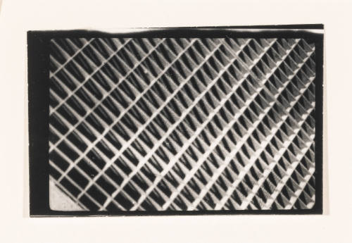 Untitled (Abstraction: grating or grill)