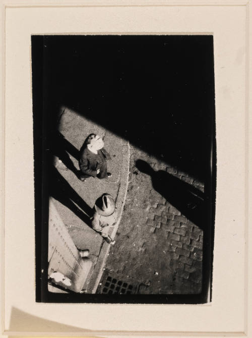 Untitled (New York City Streetcorner, High Angle View)