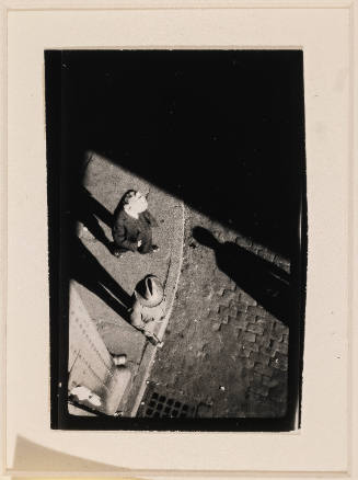 Untitled (New York City Streetcorner, High Angle View)