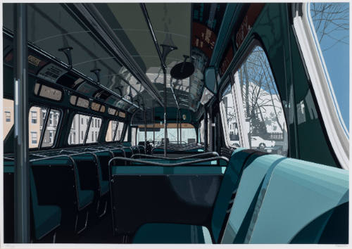 Untitled (Interior of Bus)