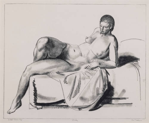 Nude Study, Classic on a Couch