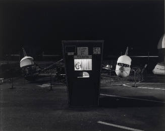 Untitled (photograph of a ticket seller)