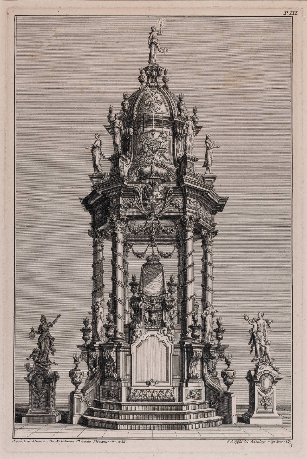 Design for a Funerary Monument