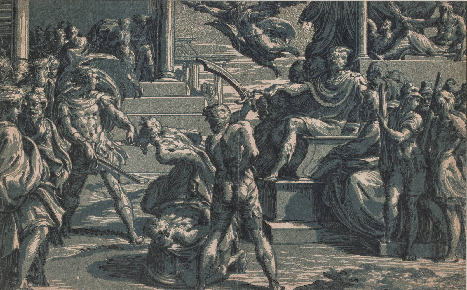 Martyrdom of St. Peter and St. Paul (after Parmigianino)