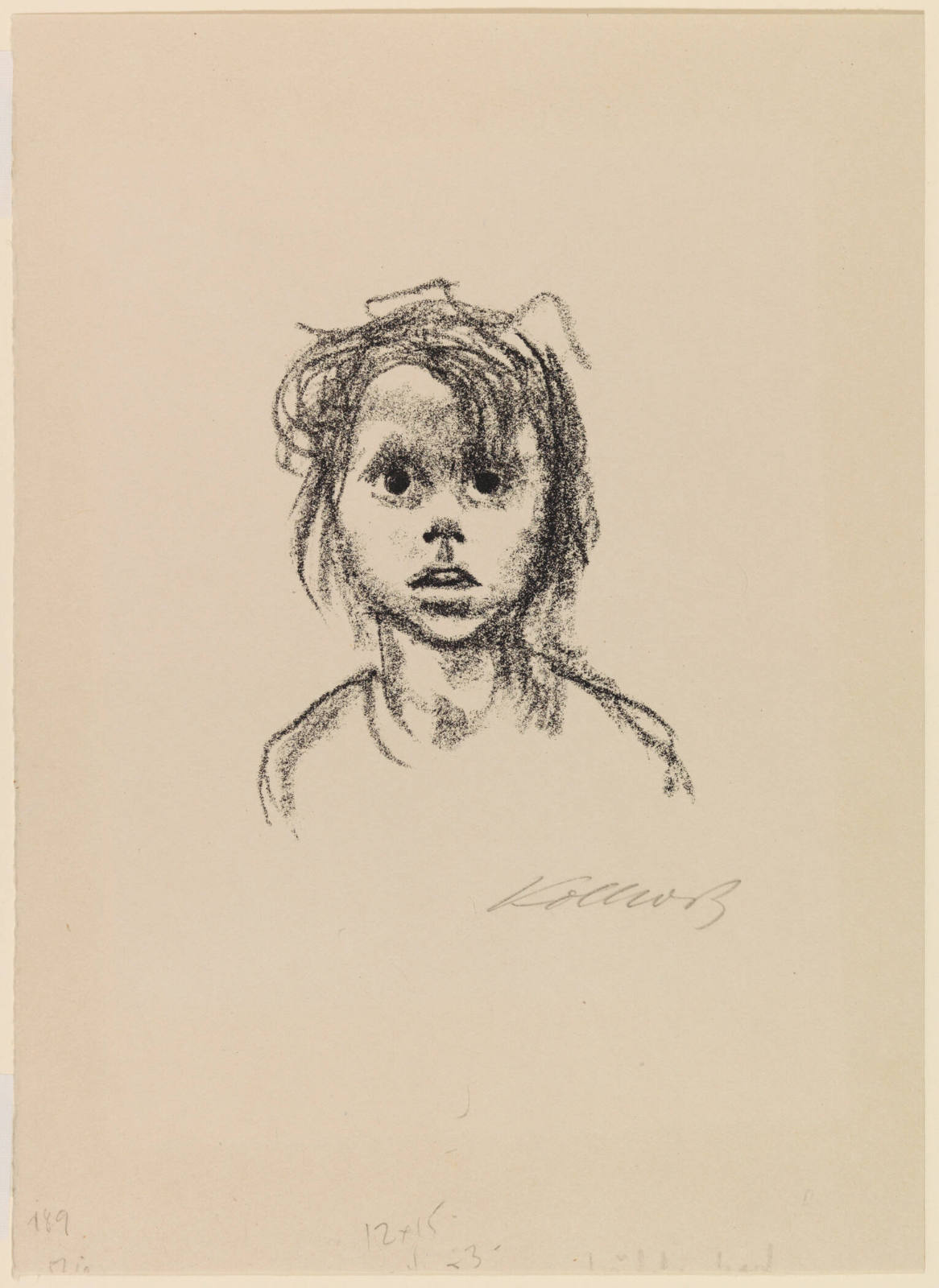 Child's Face (Lotte Nagel) (Kinderkopf [Lotte Nagel])