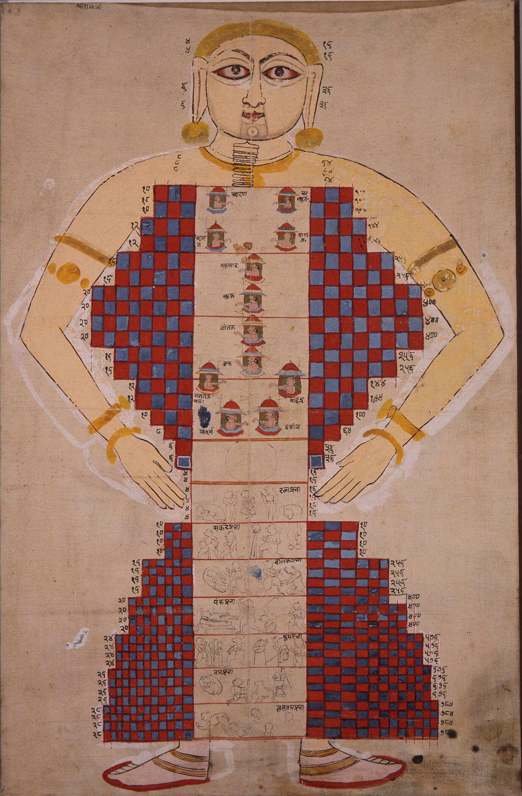 Jain Tantric Cosmogram (Puruskara Yantra)