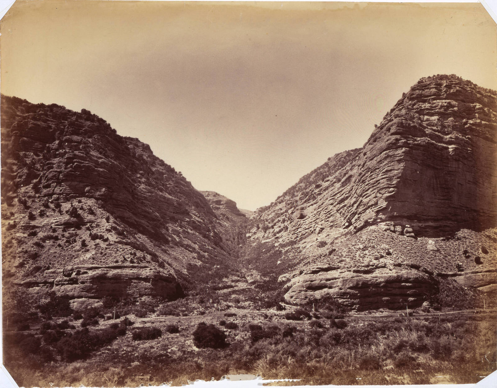 Echo Cañon, Utah (Limestone Canon near Fort Ruby, Nevada)