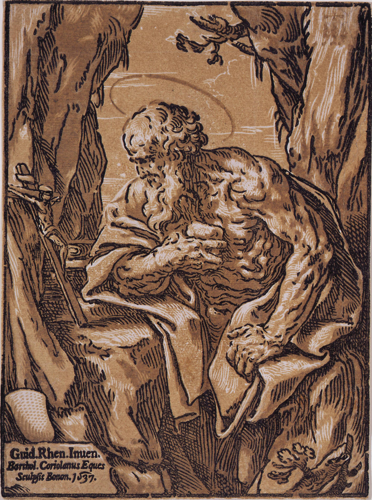 St. Jerome Pentitent (after Guido Reni)